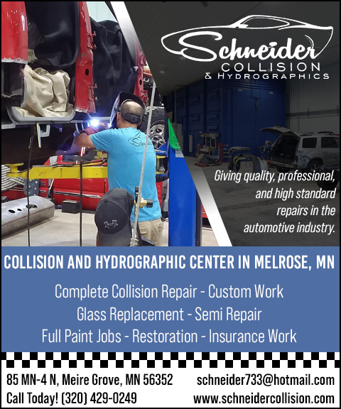SCHNEIDER COLLISION & HYDROGRAPHICS, STEARNS COUNTY, MN