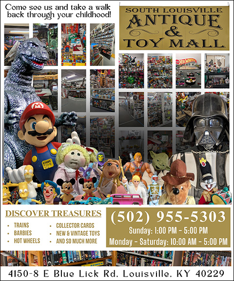SOUTH LOUISVILLE ANTIQUE & TOY MALL, JEFFERSON COUNTY, KY