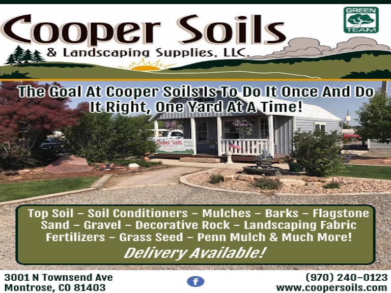 COOPER SOILS & LANDSCAPING SUPPLIES, MONTROSE COUNTY, CO
