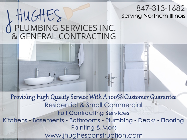 J HUGHES PLUMBING SERVICES & GENERAL CONTRACTING, LAKE COUNTY, IL