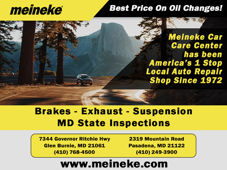 MEINEKE CAR CARE CENTER, ANNE ARUNDLE COUNTY, MD