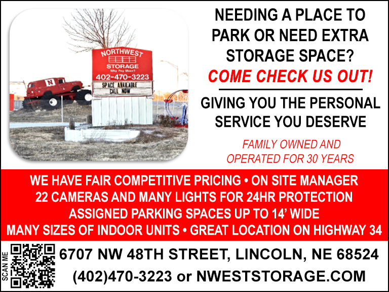 NORTHWEST STORAGE, LANCASTER COUNTY, NE