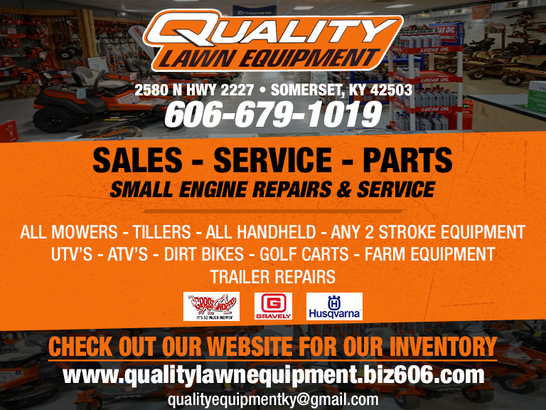 QUALITY LAWN EQUIPMENT, PULASKI COUNTY, KY