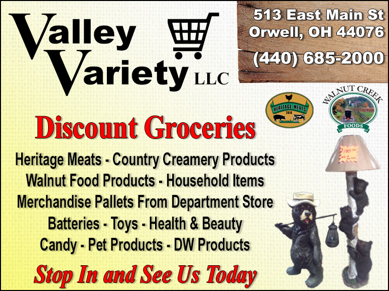 VALLEY VARIETY, GEAUGA COUNTY, OH