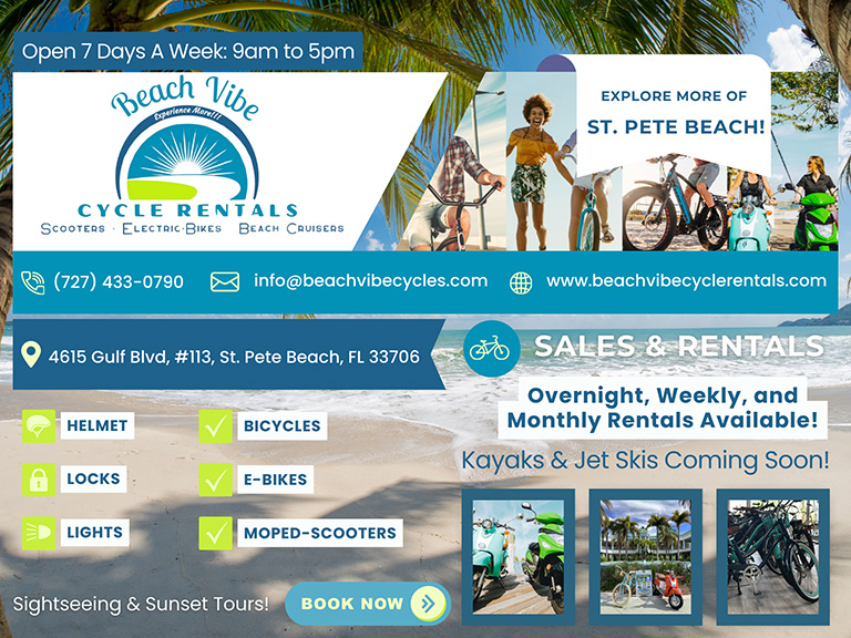 beachvibecyclerentals BEACH VIBE CYCLE RENTALS, PINELLAS COUNTY, FL