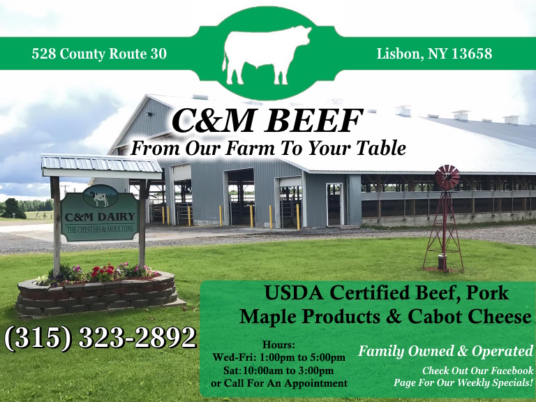 C & M BEEF, St. Lawrence COUNTY, NY