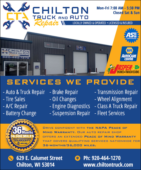 Chilton truck & auto, Calumet County, WI