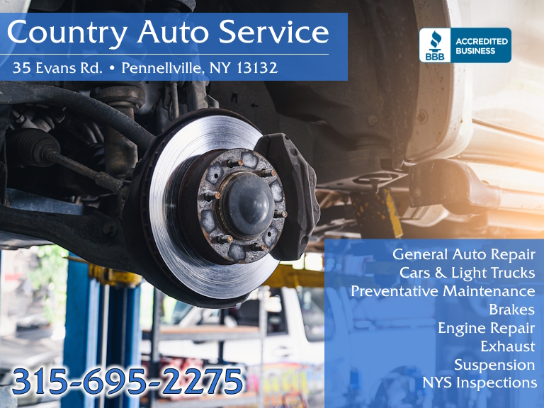 COUNTRY AUTO SERVICE, OSWEGO COUNTY, NY