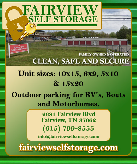 FAIRVIEW SELF STORAGE, WILLIAMSON COUNTY, TN