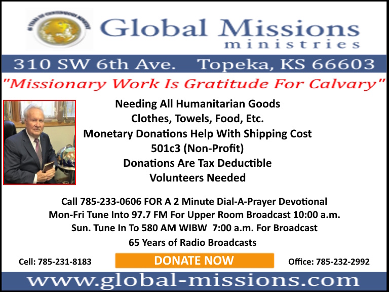GLOBAL MISSIONS MINISTRIES, SHAWNEE COUNTY, KS
