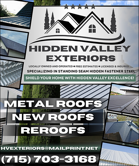 hiddenvalleyexteriors HIDDEN VALLEY EXTERIORS, CLARK COUNTY, WI