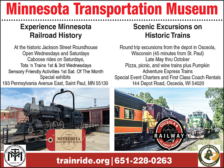 MINNESOTA TRANSPORTATION MUSEUM, HENNEPIN COUNTY, MN