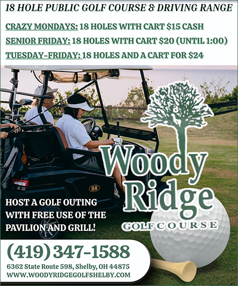 WOODY RIDGE GOLF COURSE, CRAWFORD COUNTY, OH