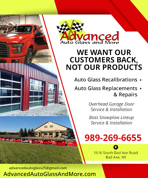 ADVANCED AUTO GLASS AND MORE, HURON COUNTY, MI