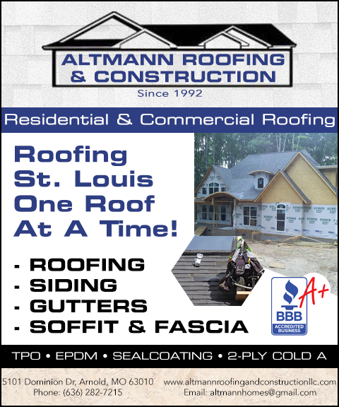 ALTMANN ROOFING & CONSTRUCTION, ST LOUIS COUNTY, MO