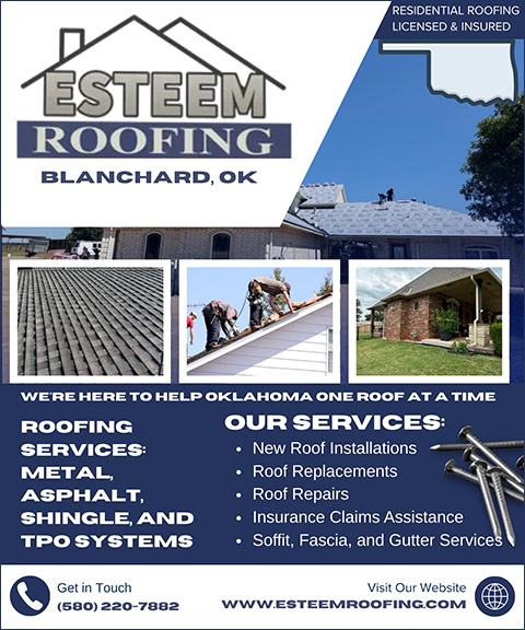 ESTEEM ROOFING, GRADY COUNTY, OK