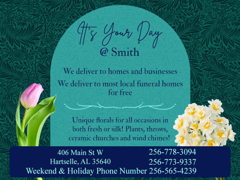 IT’S YOUR DAY AT SMITH, MORGAN COUNTY, AL