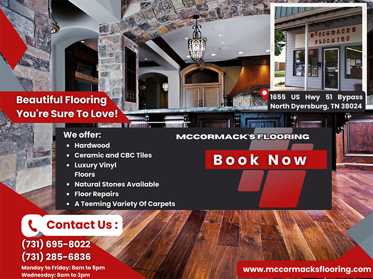MCCORMACK’S FLOORING, DYER COUNTY, TN