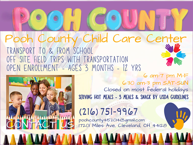 POOH COUNTY CHILD CARE CENTER, CUYAHOGA COUNTY, OH