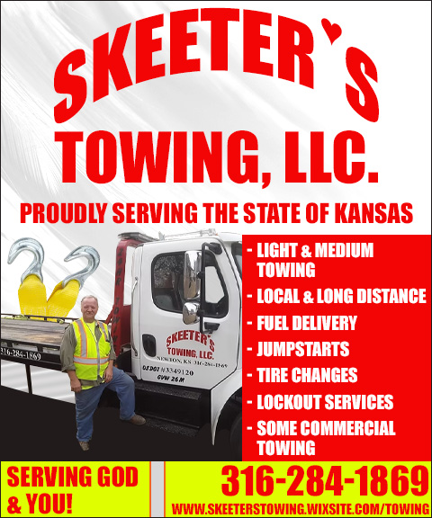 SKEETERS TOWING, HARVEY COUNTY, KS