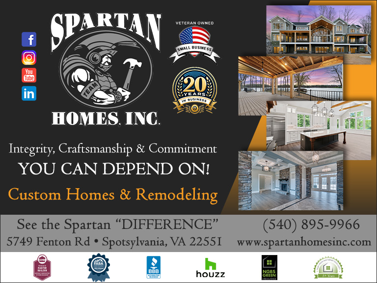 SPARTAN HOMES, LOUISA COUNTY, VA