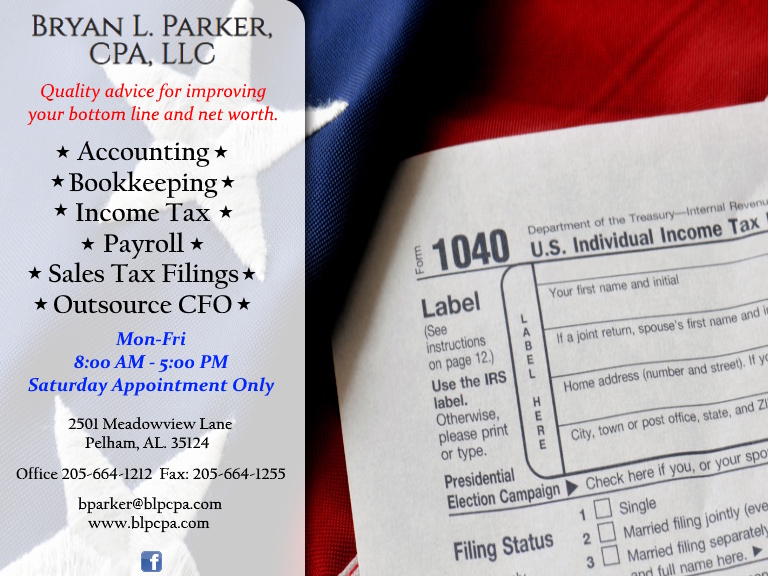 BRYAN L. PARKER CPA, JEFFERSON COUNTY, AL