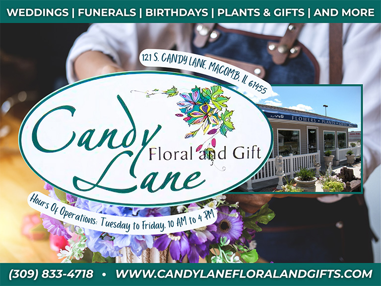 CANDY LANE FLORAL & GIFTS, MCDONOUGH COUNTY, IL