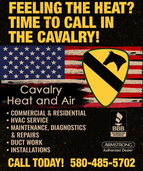 CAVALRY HEAT AND AIR, OSAGE COUNTY, OK