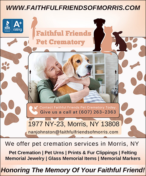 faithfulfriendspetcrematory FAITHFUL FRIENDS PET CREMATORY, OTSEGO COUNTY, NY