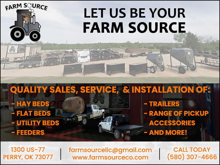 FARM SOURCE, NOBLE COUNTY, OK