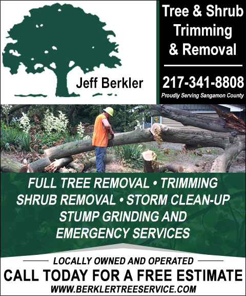 JEFF BERKLER TREE SERVICE, SANGAMON COUNTY, IL