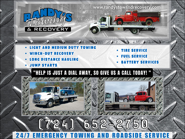 RANDY’S TOWING & RECOVERY, LAWRENCE COUNTY, PA