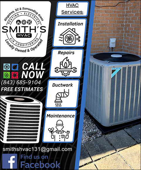 SMITH’S HVAC, WILLIAMSBURG COUNTY, SC