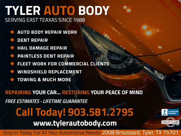 TYLER AUTO BODY, SMITH COUNTY, TX