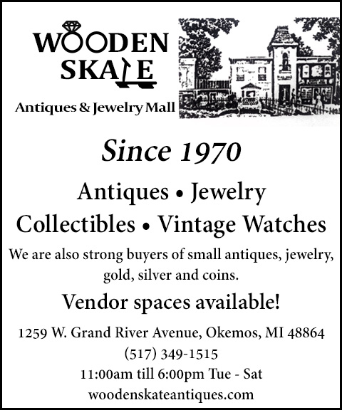 WOODEN SKATE ANTIQUE & JEWELRY MALL, INGHAM COUNTY, MI