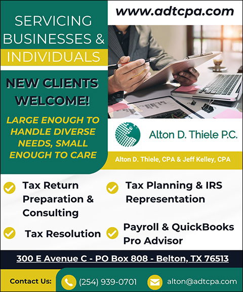 ALTON D. THIELE P.C., BELL COUNTY, TX