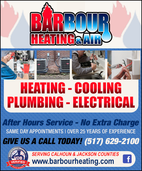 BARBOUR HEATING AND AIR, CALHOUN COUNTY, MI