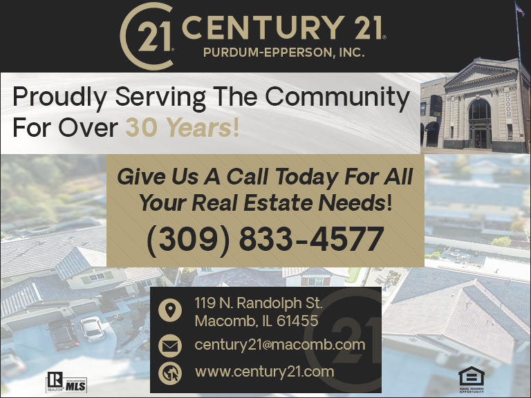CENTURY 21 PURDUM EPPERSON INC, MCDONOUGH COUNTY, IL