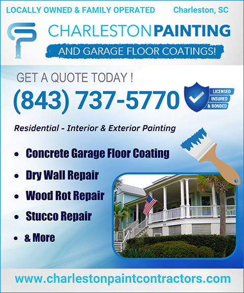 CHARLESTON PAINTING CONTRACTORS, CHARLESTON COUNTY, SC