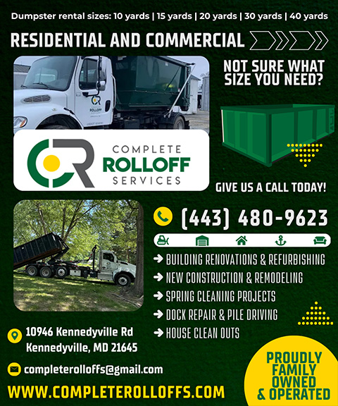 COMPLETE ROLLOFF SERVICES, KENT COUNTY, MD