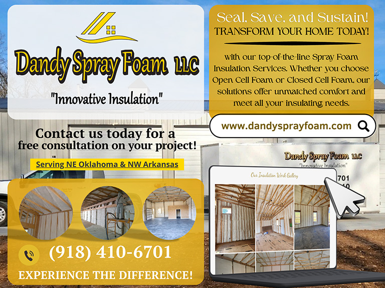DANDY SPRAY FOAM, ADAIR COUNTY, OK