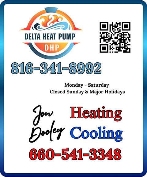 JON DOOLEY HEATING & COOLING, NODAWAY COUNTY, MO
