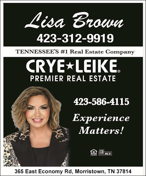 LISA BROWN CRYE LEIKE PREMIER REAL ESTATE, HAMBLEN COUNTY, TN