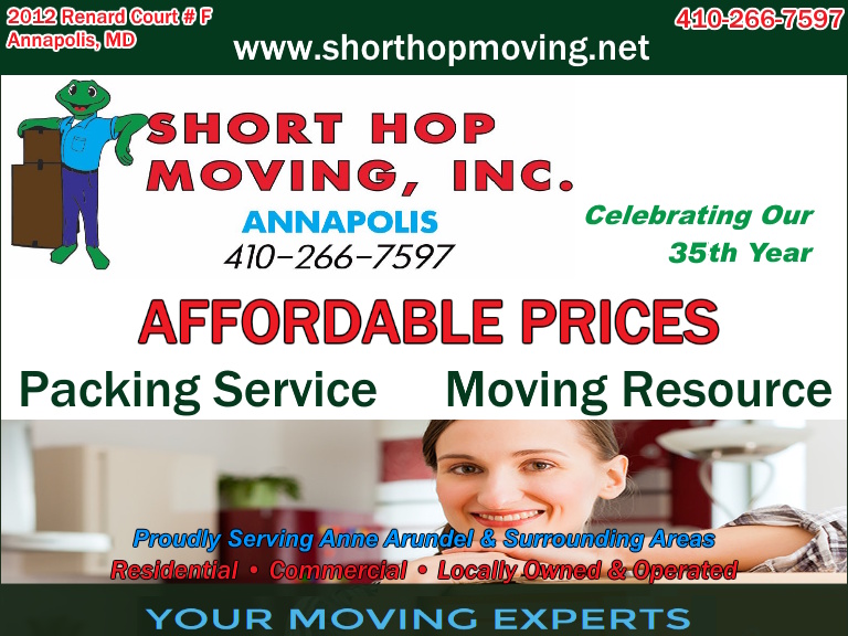 shorthopmoving SHORT HOP MOVING, ANNE ARUNDEL COUNTY, MD