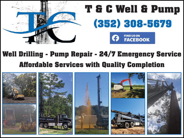 T & C WELL & PUMP, SUMTER COUNTY, FL