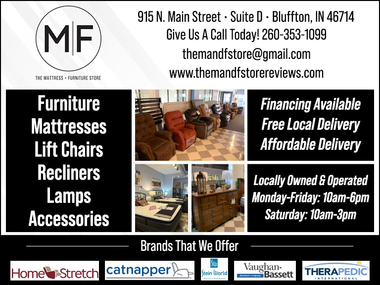 THE MATTRESS & FURNITURE STORE, ADAMS COUNTY, IN