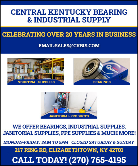 CENTRAL KENTUCKY BEARING & INDUSTRIAL SUPPLY, HARDIN COUNTY, KY