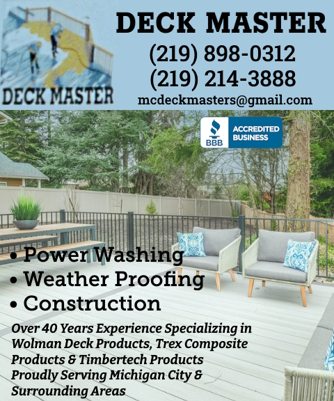 DECK MASTER, LAPORTE COUNTY, IN