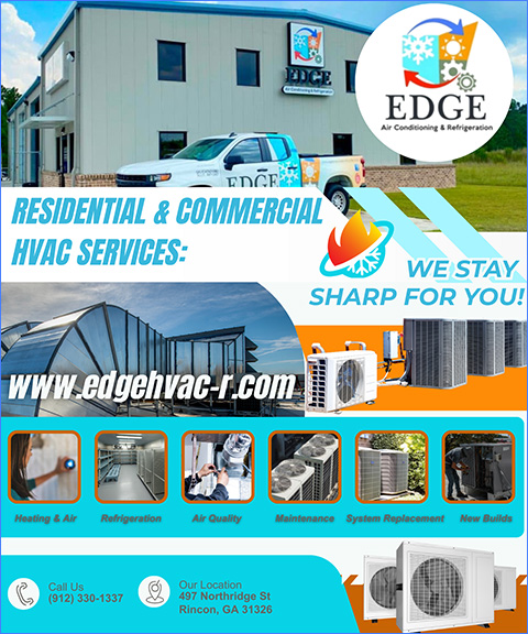 EDGE AIR CONDITIONING & REFRIGERATION, EFFINGHAM COUNTY, GA