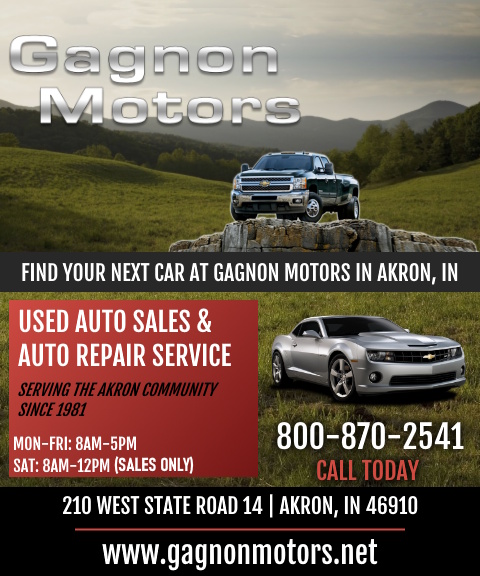 GAGNON MOTORS, FULTON COUNTY, IN